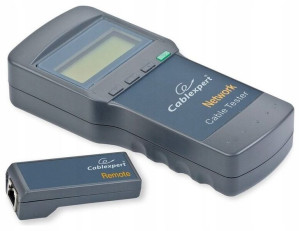 Tester kabli cyfrowy Gembird NCT-3 RJ45/RJ11
