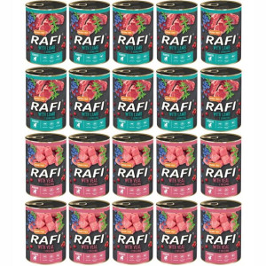 Karma mokra PSA D. Noteci Rafi Junior MIX 20x400g
