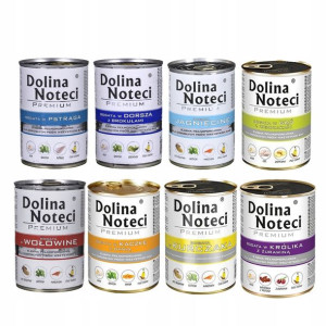 Dolina Noteci MIX 8 smaków 10x400g