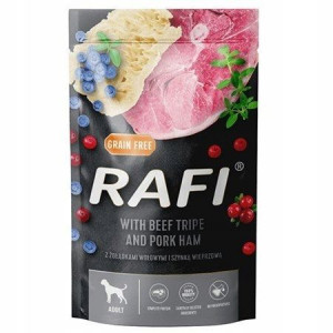 Rafi żołądki wołowe szynka borówka 500g