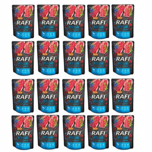 Rafi jagnięcina borówka żurawina 20x300g