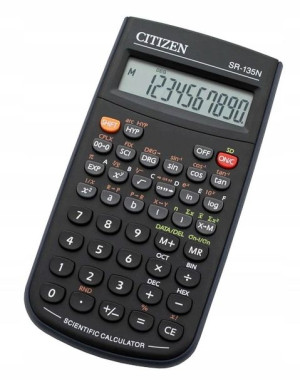 Kalkulator biurowy CITIZEN SR-135N czarny
