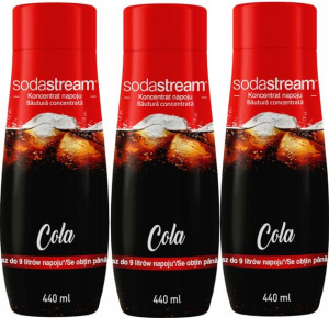 Syrop koncentrat do wody Soda Stream Cola 3x440ML