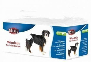 TRIXIE chłonne Pieluchy dla suczki S-M 12 sztuk