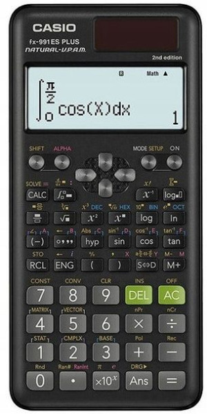 Kalkulator naukowy CASIO FX-991ES PLUS 2 czarny