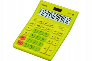 Kalkulator biurowy CASIO GR-12C-GN limonkowy