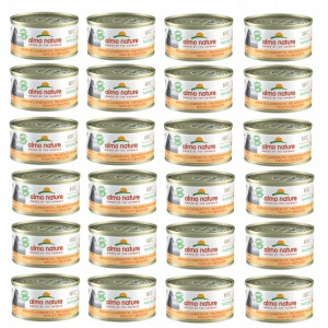 Almo Nature HFC tuńczyk i krewetki dla kota 24x70g
