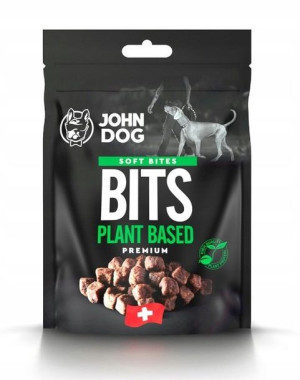 JOHN DOG Soft Bites Chapsy roślinne przysmak 100g