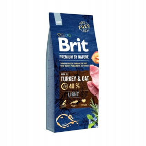 Brit Premium By Nature Light 15kg+ GRATIS