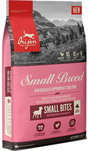 ORIJEN Small breed dog 4,5kg GRATIS dla psa