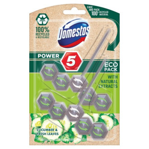 DOMESTOS Power5 Eco Kostka zapachowa WC 2x55g