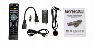 Tuner dekoder DVB-T2 H.265 WIWA MINI