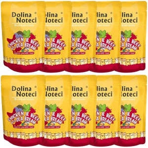 Dolina Noteci Super Food kurczak wołowina 10x85g
