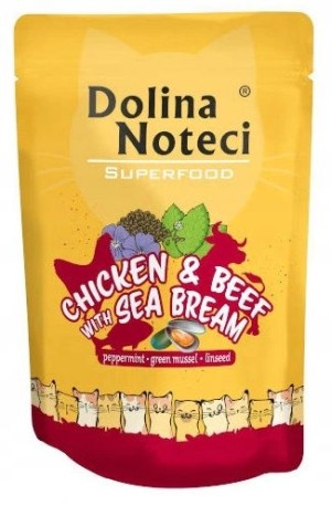 Dolina Noteci Super Food kurczak wołowina 85g