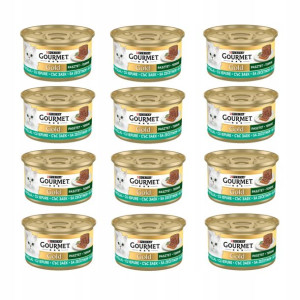 GOURMET GOLD - kawałki królika w pasztecie 12x85g