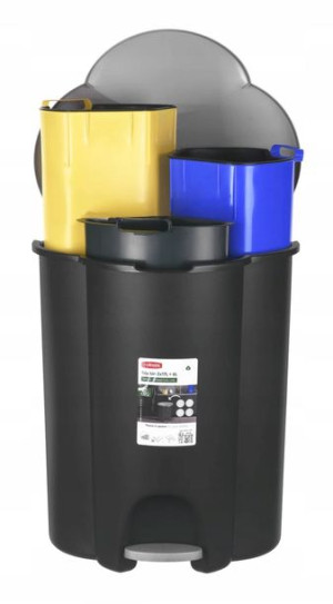 Kosz do segregacji 17 L Curver TRIO