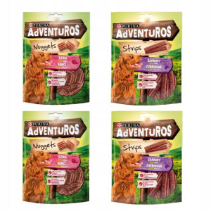 Purina ADVENTUROS mix przekąsek dla psa 4x 90g