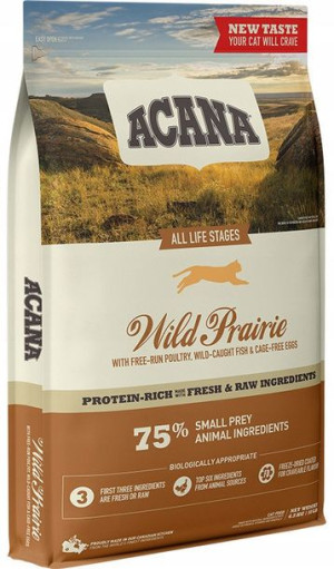 ACANA Wild prairie cat 4,5kg + GRATIS dla kotka