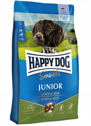HAPPY DOG Sensible Junior jagnięcina 10kg+GRATIS