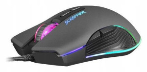 Myszka gamingowa Natec Scrapper 6400DPI RGB