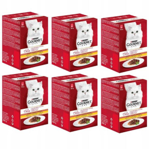 GOURMET MON PETIT Mix Drobiowy 36x50g
