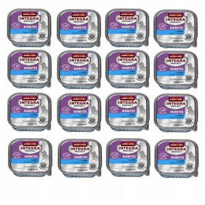 ANIMONDA Integra Diabetes dla kota łosoś 16x 100g