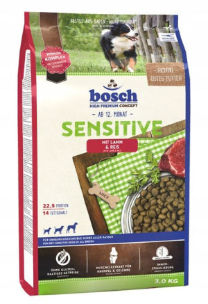 Bosch Sensitive Lamb and Rice 3kg
