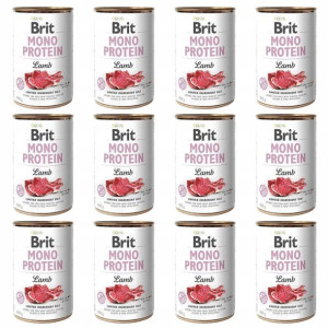 BRIT Mono Protein jagnięcina 12x400g