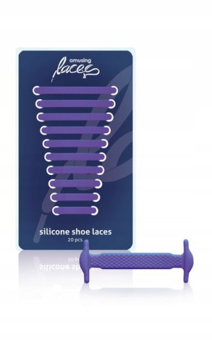 Sznurówki silikonowe bez wiązania - Amusing Laces