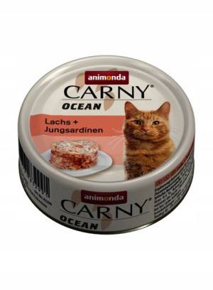ANIMONDA Carny Ocean łosoś i młode sardynki 80g