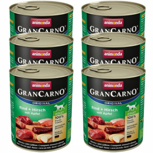 Animonda Grancarno Adult wołowina jeleń 6x800g