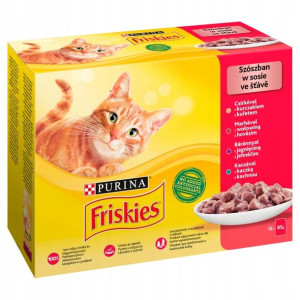 FRISKIES MP Mięso 12x85g