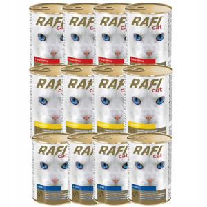Dolina Noteci Rafi Cat MIX SMAKÓW 12x415g