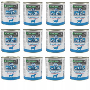 Farmina Vet Life Dog Hypoallergenic Duck 300g X12