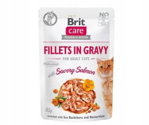 Brit Care Cat FJ Kitten Savory Salmon 85g