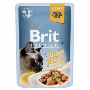Brit Premium Cat Gravy Fillets With Tuna 85g