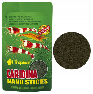 TROPICAL CARIDINA NANO STICKS 10G Dla Krewetek