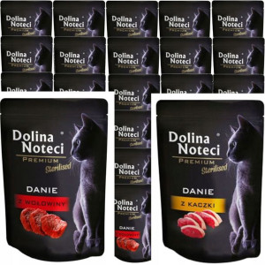 MIX Dolina Noteci Koty Sterylizowane 20x85g