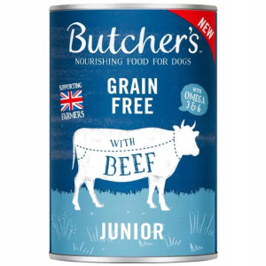 Butcher's Original Junior wołowina galareta 400g