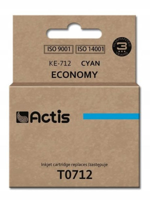 Actis tusz Eps T0712 D92/DX4450/DX7450 Cyan KE-712