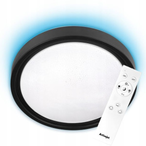 Nowoczesny plafon LED Activejet PANAMA RGB pilot
