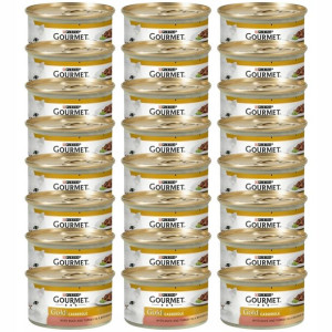 GOURMET GOLD Casserole kaczka i indyk 24x85g