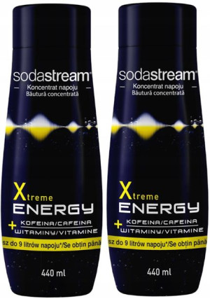 Koncentrat syrop soda stream Energy 2x440ML