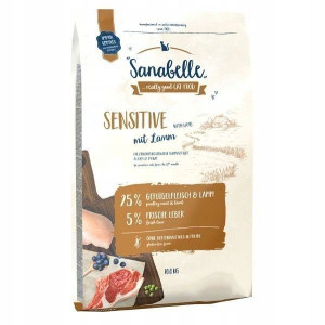 Karma BOSCH Sanabelle Sensitive z Jagnięciną 10Kg