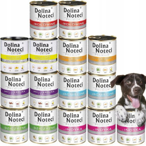 Dolina Noteci mix smaków dla psa 15x800g