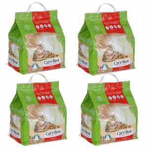 Żwirek drewniany Cat's Best Eco Plus 4x10l