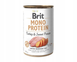 Karma mokra BRIT MONO PROTEIN indyk z batatem 400g