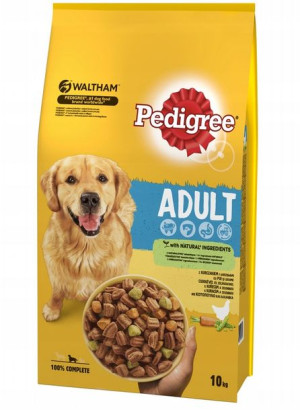 PEDIGREE Kurczak sucha karma dla psa 10kg GRATIS