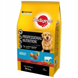 Pedigree Professional Wołowina sucha dla psa 15kg