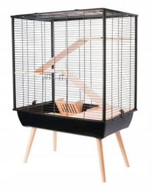 ZOLUX Klatka Neo Cosy duże gryzonie H80 czarny
